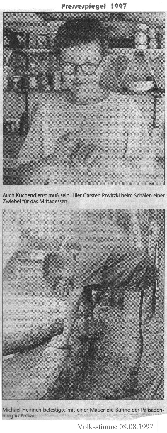 08.08.1997 vs Ferienworkshop in Polkauer Kulturverein Die Schmiede e.V. 2